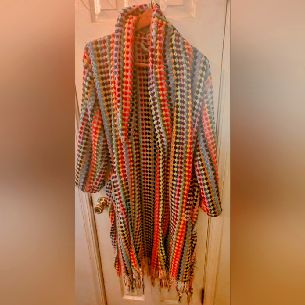 Turkish Thick Terrycloth Multicolor Unisex Robe